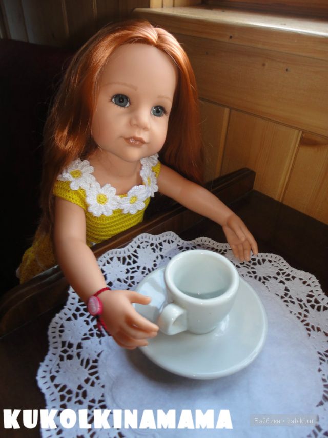 Платье для куклы Готц Стефании