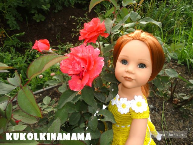 Платье для куклы Готц Стефании (фото 3)