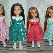 Платья для кукол Paola Reina и других.