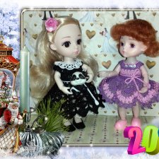 А у нас новенькие! Ну, и новые наряды для них