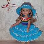 Платье для кукол Paola Reina  и других