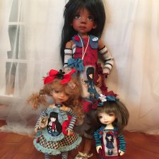 Коллекция аутфитов из коллекционной ткани