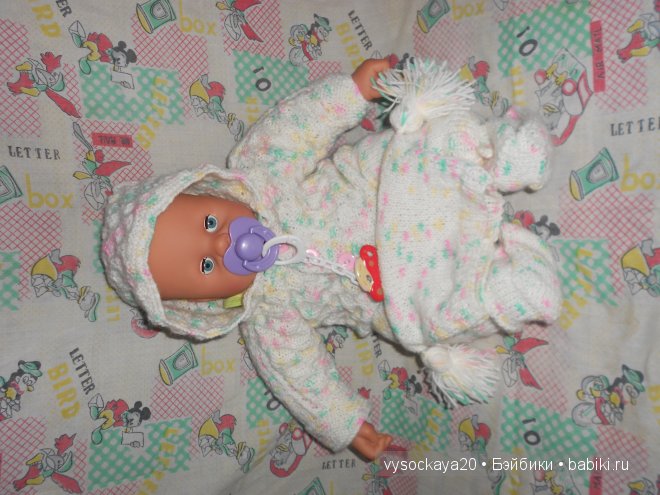 Костюмчик для Машеньки:) | Бэйбики Костюмчик для Машеньки:) — Одежда и обувь для кукол своими руками: фото (фото 3)