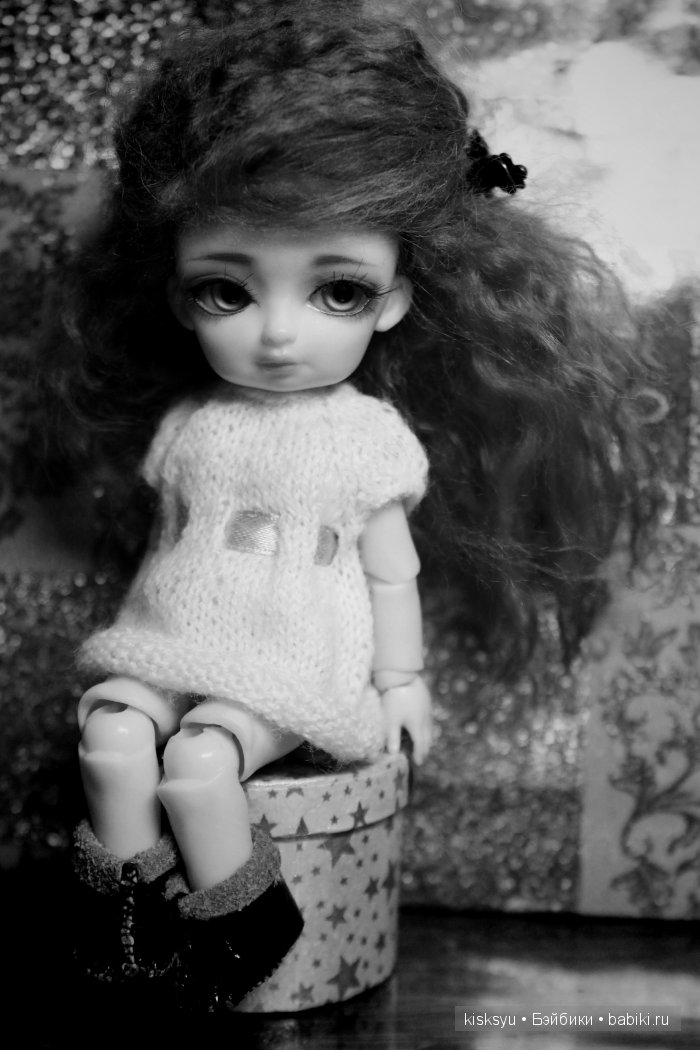 Черно-белая фотосессия. BJD, Hujoo (фото 2)