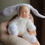 Мой первый Теддик Зайка