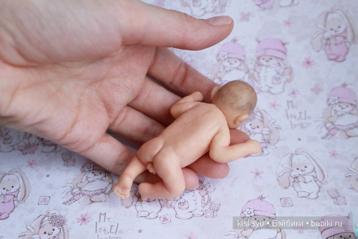 Зеленоглазый мальчик. Ооак кукла ручной работы из полимерной глины