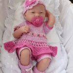 Новая вязалочка и колыбелька для куклы
