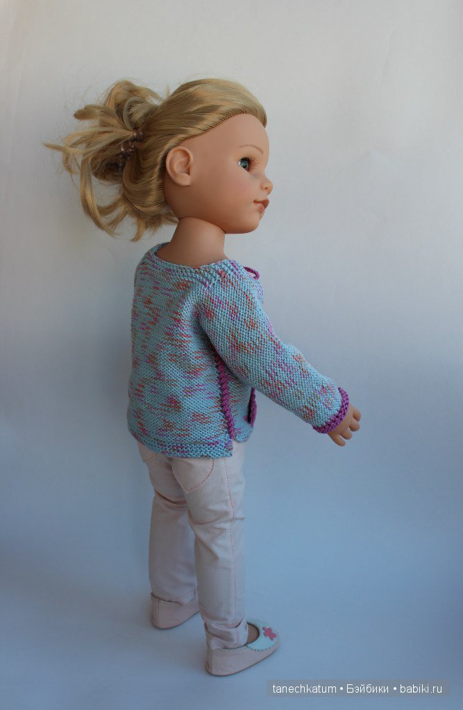 Снова свитерочки — Вязание одежды для кукол: бесплатные схемы спицами и крючком (фото 8)