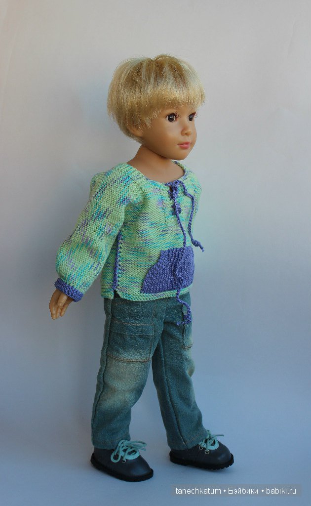 Снова свитерочки — Вязание одежды для кукол: бесплатные схемы спицами и крючком (фото 5)