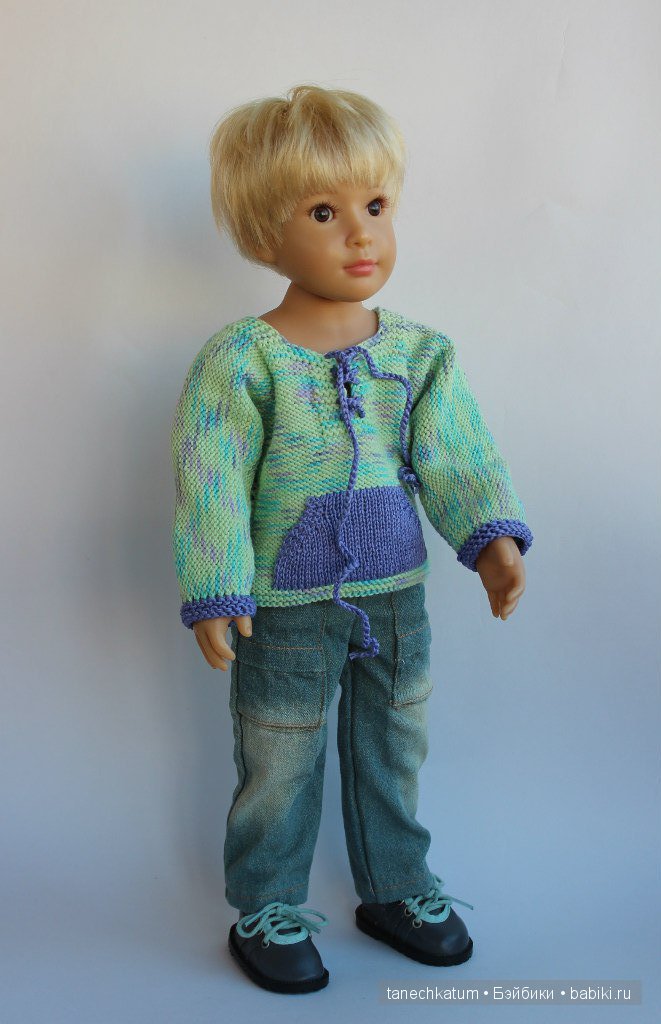 Снова свитерочки — Вязание одежды для кукол: бесплатные схемы спицами и крючком (фото 4)