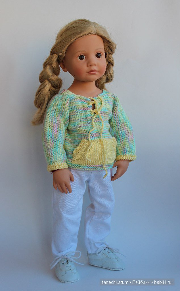 Снова свитерочки — Вязание одежды для кукол: бесплатные схемы спицами и крючком (фото 2)