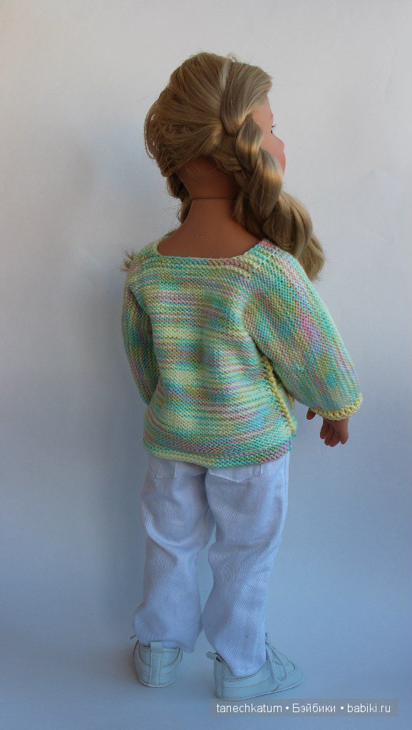 Снова свитерочки — Вязание одежды для кукол: бесплатные схемы спицами и крючком (фото 3)