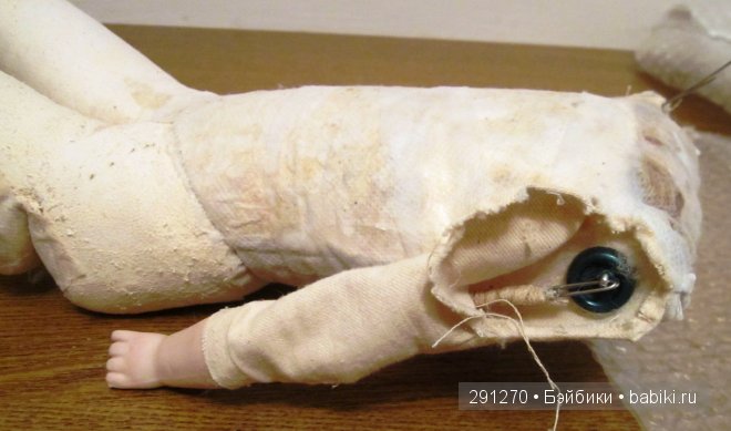 История одной антикварной куклы . Armand Marseille, 370 молд . часть 2