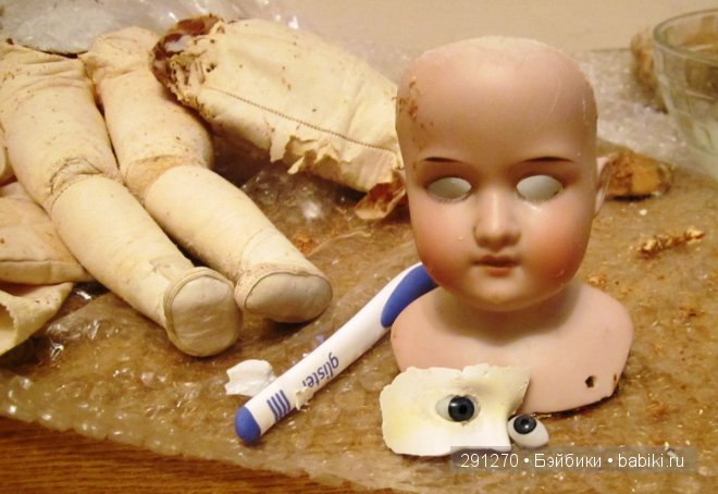 История одной антикварной куклы. Armand Marseille, 370 молд. часть 1 (фото 10)