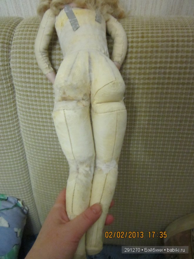 История одной антикварной куклы . Armand Marseille, 370 молд . часть 2