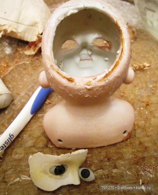 История одной антикварной куклы . Armand Marseille, 370 молд . часть 2 (фото 4)