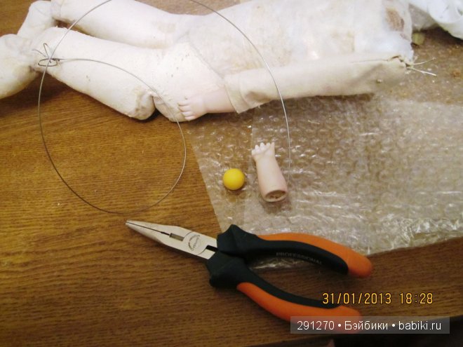 История одной антикварной куклы . Armand Marseille, 370 молд . часть 2