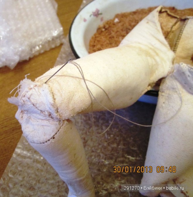 История одной антикварной куклы . Armand Marseille, 370 молд . часть 2 (фото 9)