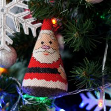 Новый год ручной работы . Вышивка