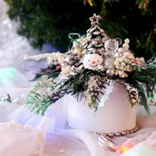 Букетик снеговиков