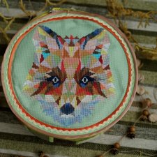 Оттенки осени. Вышивка