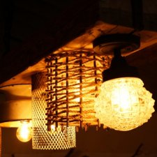 Люстра в стиле Wabi- Sabi