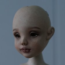 Адель , авторская шарнирная кукла Поздняковой Ирины