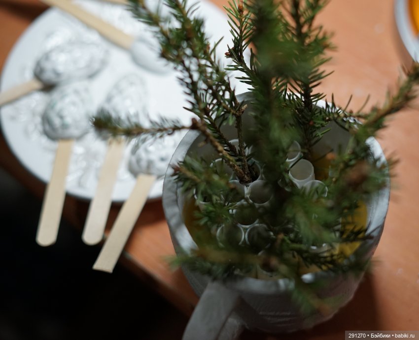 Кружок "Умелые руки" . Новогодний букетик