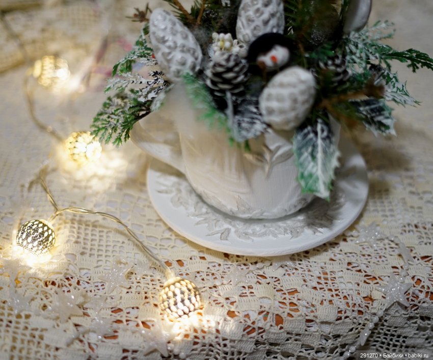 Кружок "Умелые руки" . Новогодний букетик