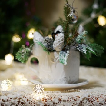 Кружок "Умелые руки" . Новогодний букетик