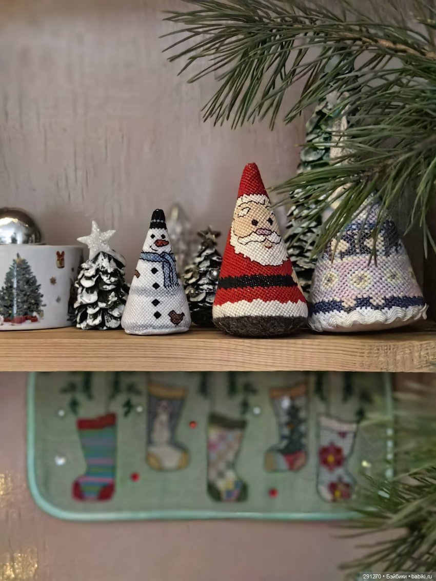 Новогодняя витрина 2026 — Вышивка крестиком (фото 3)