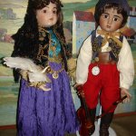 Золотая птица цыганского счастья, или детство Эсмеральды. Фарфоровые реплики