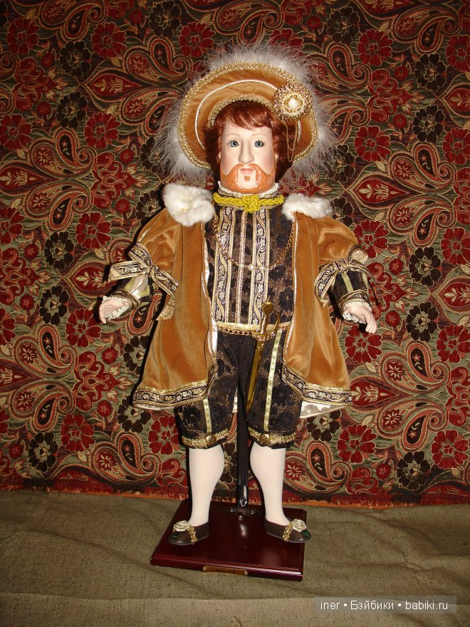 Кукла ;Король Генрих VIII; Кукла "Король Генрих VIII"