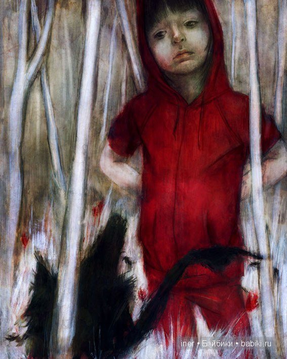 Очень-очень страшный волк!!! Или... Красная Шапочка