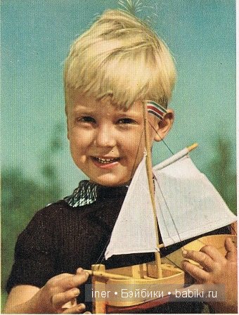 Сладкие детки и игрушки с немецких открыток 50-60-х годов