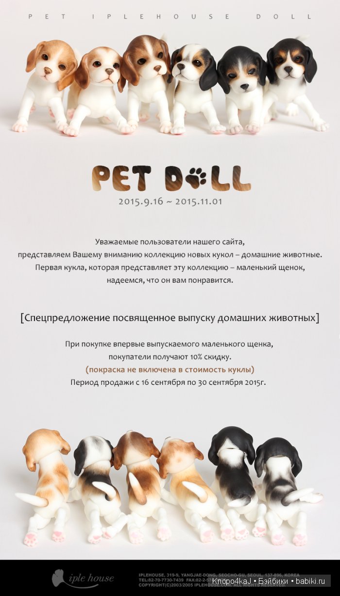 Мой Дружок) — Куклы Iplehouse (Иплхаус): BJD (БЖД)