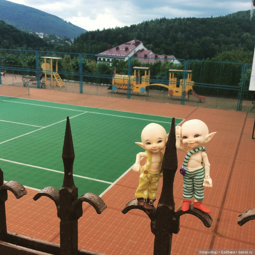 Теннисный лагерь в Карпатах