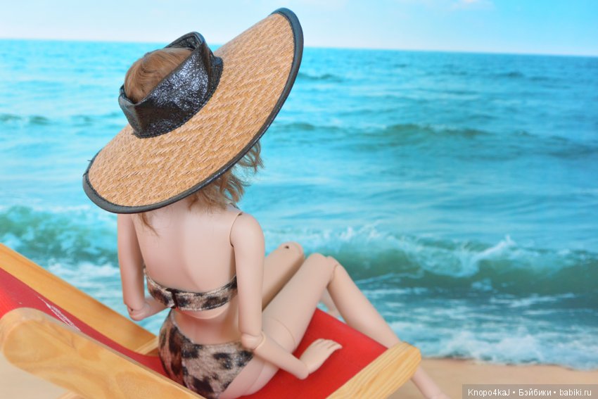 ООАК Ficon Лима - Девушка и море