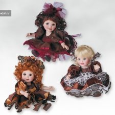 Конфетки Мари Осмонд Raspberry Cream/ Swiss Chocolate Cream/ Turtle Dolls - Set Of 3 Dolls Конфетки Мари Осмонд Raspberry Cream/ Swiss Chocolate Cream/ Turtle Dolls - Set Of 3 Dolls