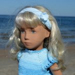 Бабье лето... Кукла Саша Sasha  Doll Gingham