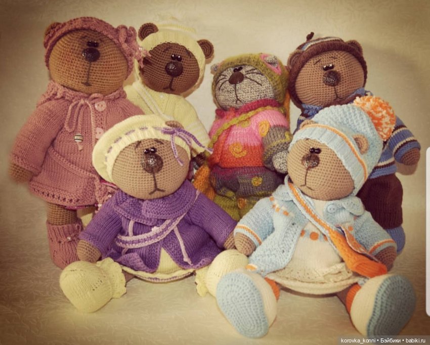 Мое любимое занятие — Вязаные игрушки и амигуруми: крючком (фото 4)