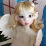 Мой Ангел... Белая Mikki elf от Kaye Wiggs