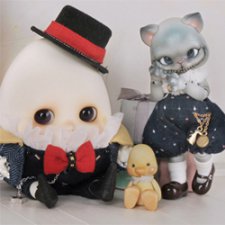 Веселые персонажи Tokki, Gatto и Humpty Dumpty от Neo-AngelRegion (SOOM)