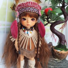 Индианка Ниа - новое пополнение моей коллекции Lati Yellow