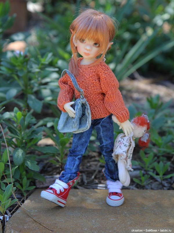 Преордер на тини Талиссу эльфа (Tiny Talyssa Elf) в файре от Kaye Wiggs (фото 4)