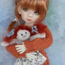 Преордер на тини Талиссу эльфа (Tiny Talyssa Elf) в файре от Kaye Wiggs