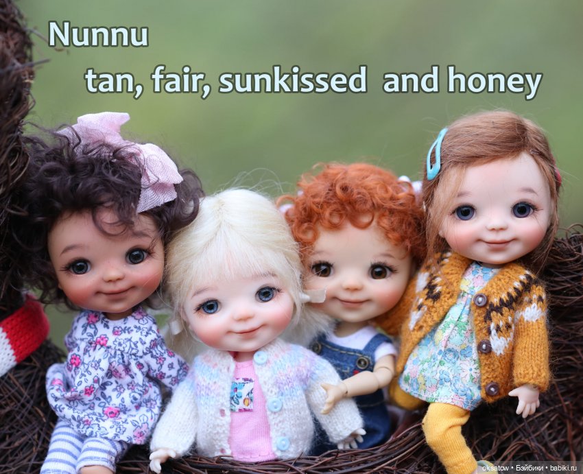Преордер на новую малышку Нунну (Sprout Nunnu) от Meadow dolls