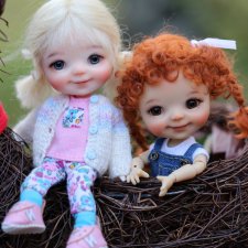 Преордер на новую малышку Нунну (Sprout Nunnu) от Meadow dolls
