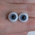 Стеклянные глаза HandGlassCraft размера 12 мм, для Dumplings