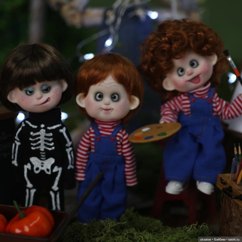 Релиз Halloween Tommy от Secretdoll - прикольные вампирята | Бэйбики Релиз Halloween Tommy от Secretdoll - прикольные вампирята